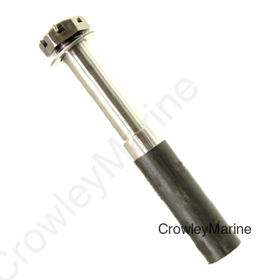 BT8 Spindle, 1.38" Round x 4" Stub, w/Nut, Washer, C-Pin (163400)