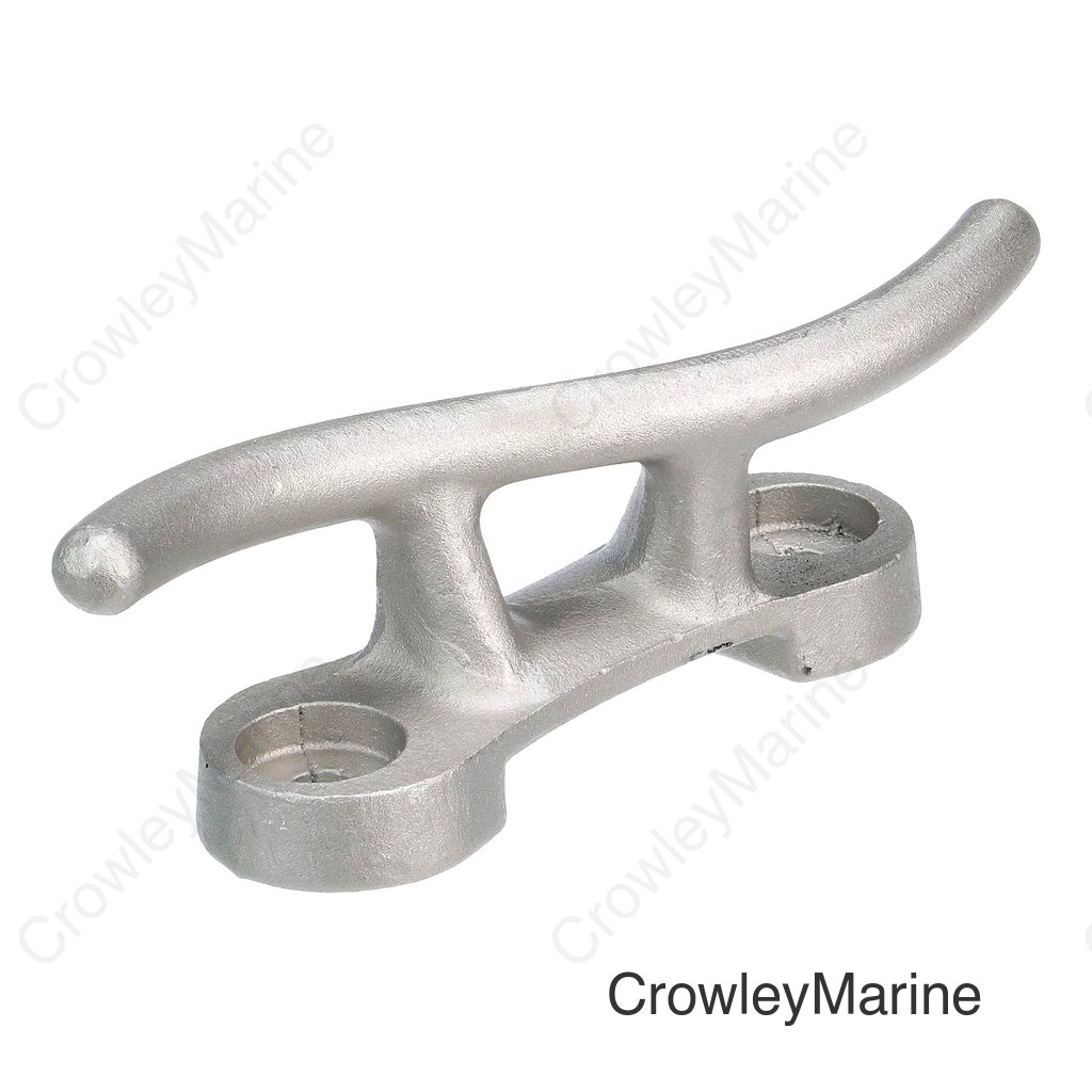 Seachoice Cast Aluminum “S” Dock Cleat, Corrosion Resistant Aluminum, 12 In.