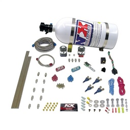 Nitrous Express 4 Cyl Alcohol Nitrous Kit (125-275HP) w/15lb Bottle thumbnail-0