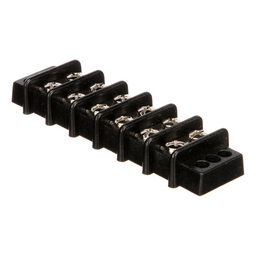 Seachoice Terminal Block, 6-Gang, Nickel Plated Brass Terminals thumbnail-1