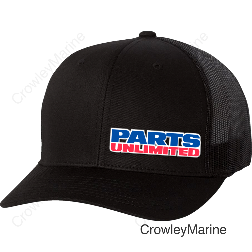 HAT PARTS UNLIMITED BLACK