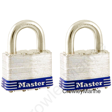 Master Lock Twin Pack Standard Shackle Keyed Alike (267814)
