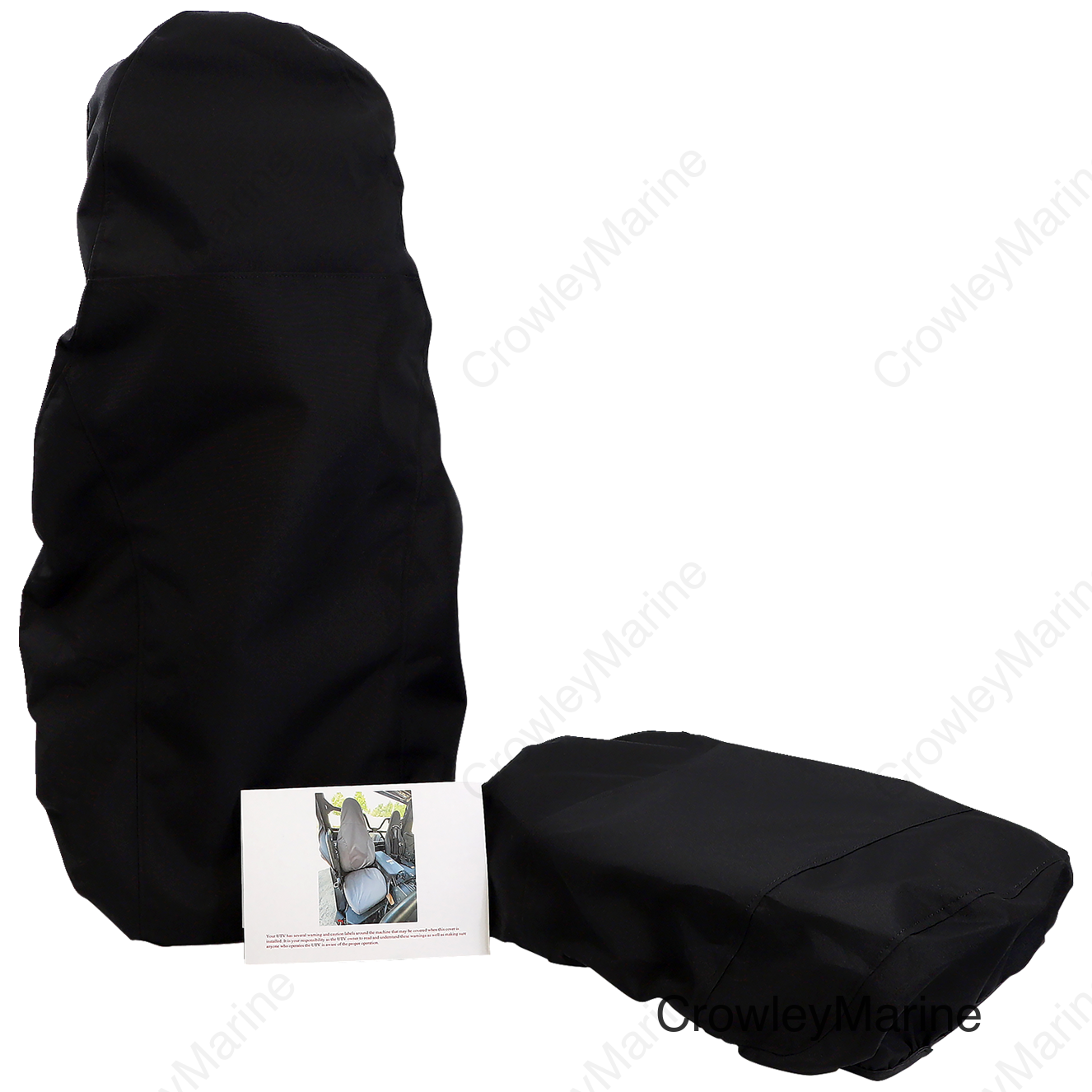 SEAT COVER WOLVRN X2 BLK