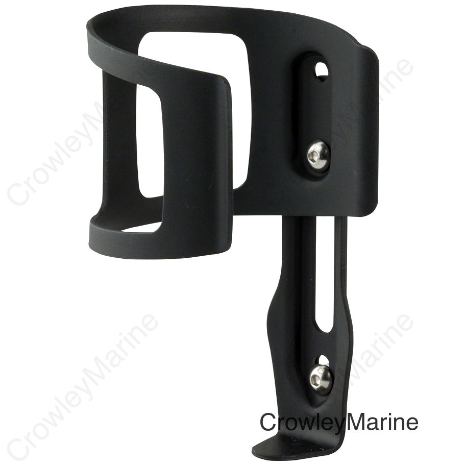 Lezyne Flow SL Water Bottle Cage - Right Side Entry Enhanced Graphics Black