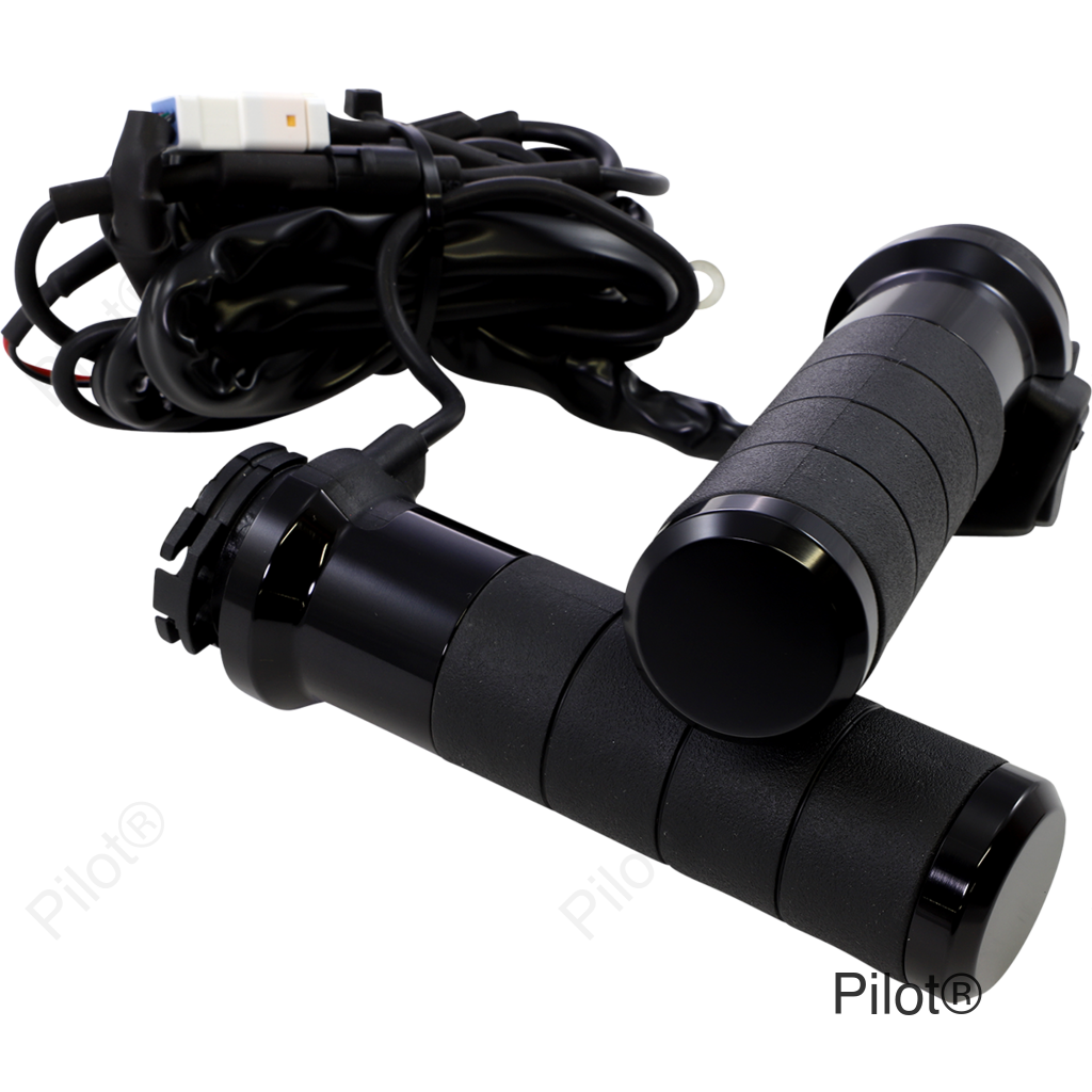 Titan-X Heated Grips - 1" - Black
