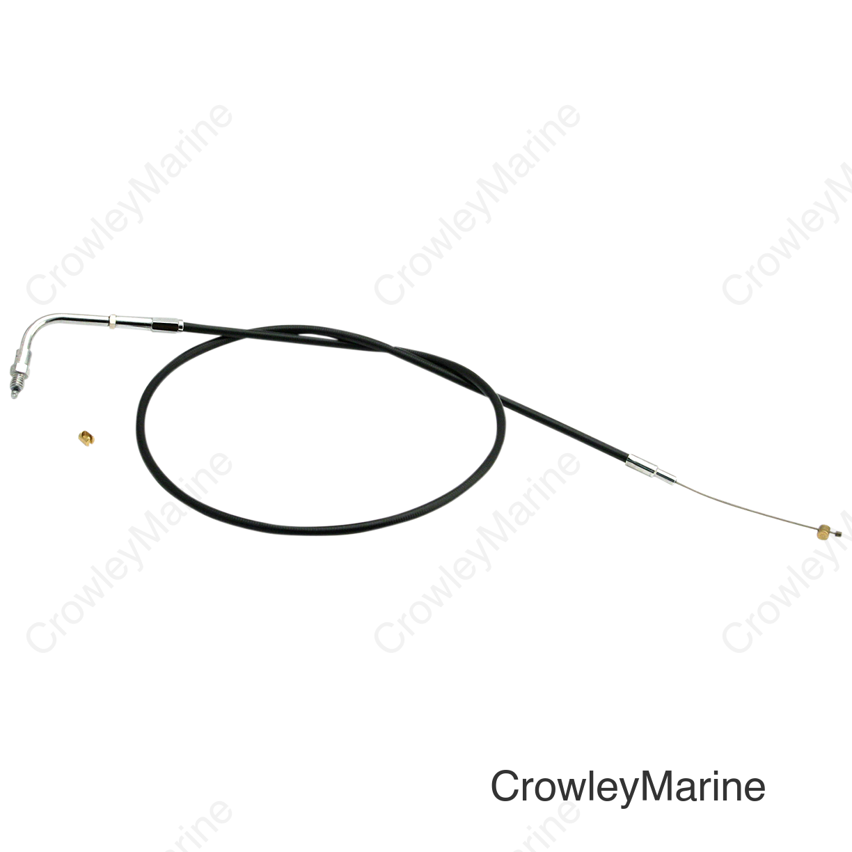 S&S Cycle 81-95 HD 39in Threaded Throttle Cable - Close Side
