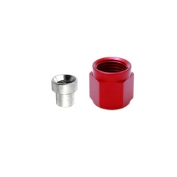 Nitrous Express 3AN B-Nut & Sleeve - Red thumbnail-2