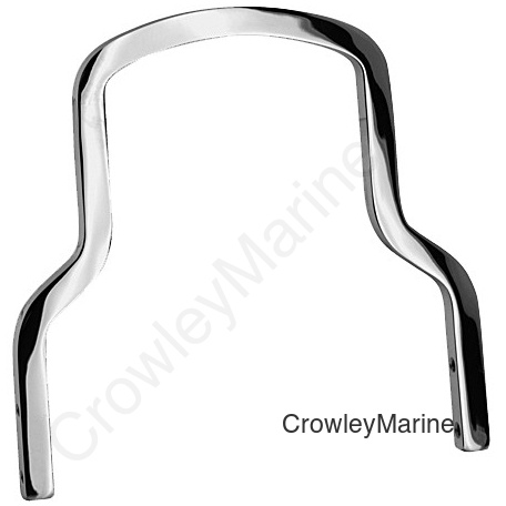 CHROME SHORTY SISSY BAR FXD 02-05