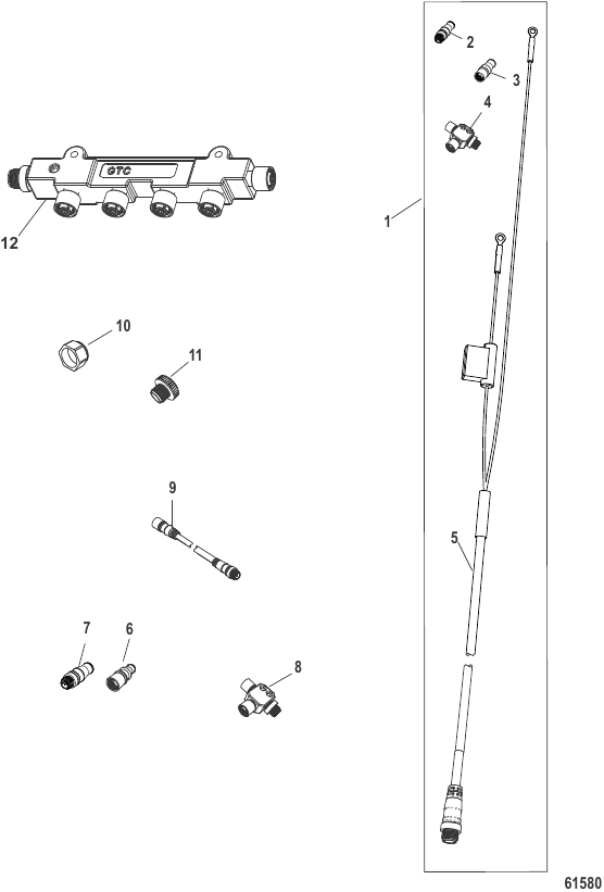 Serial Range Accessories MercMonitor - 2007 & Up - NMEA 2000 Network Accessories