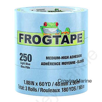 Shurtape 105328 Frogtape® 250 Blue Performance Grade Masking Tape, 1-1/2" x 180', Blue
