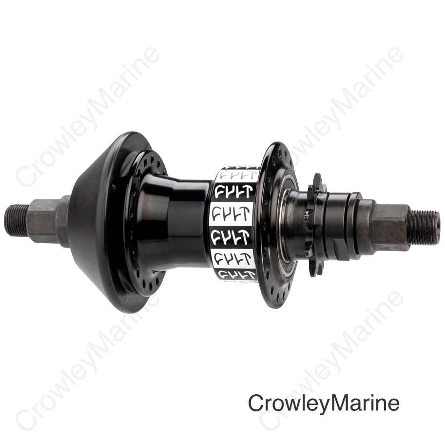 Cult Crew Freecoaster Rear Hub Right Hand Drive Black