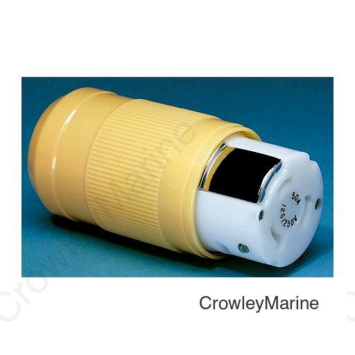 Marinco 6364CRN 50 Amp 125/250V Female Connector