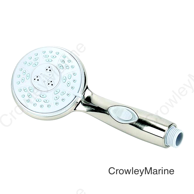 Camco 43746 Premium Rv/Marine Shower Head Only, Brushed Nickel