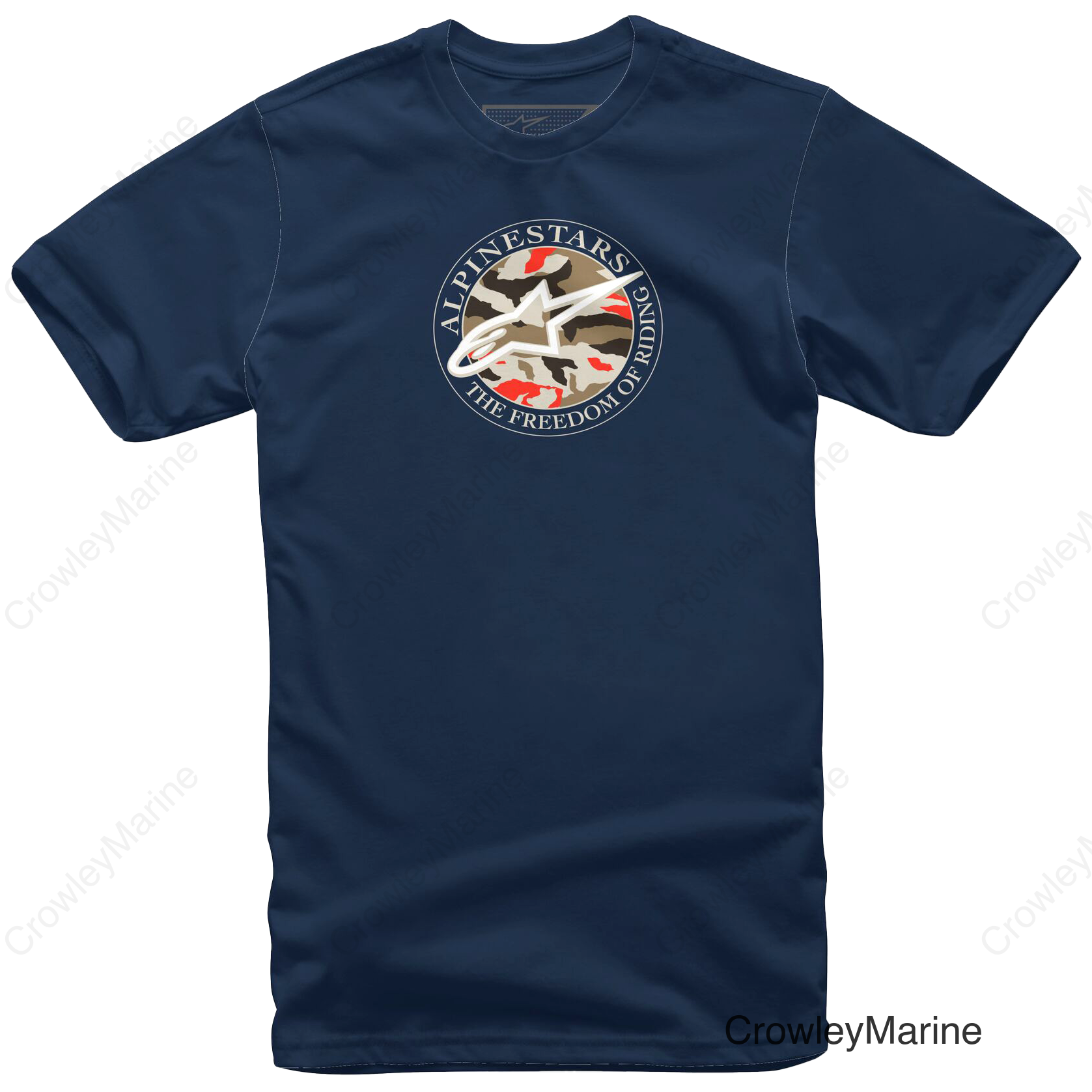 DOT CAMO TEE NAVY XL