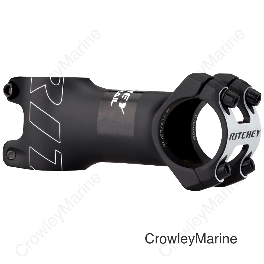 Ritchey WCS Trail Stem - 80mm 31.8 Clamp +/-0 1 1/8 Aluminum Blatte