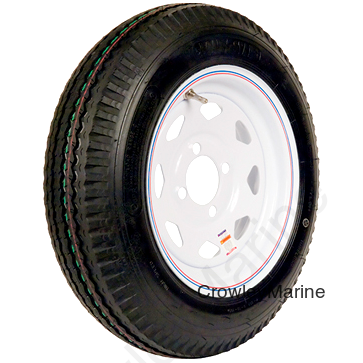 ST175/80D13"; 4-Hole Spoked Rim; Load Range B