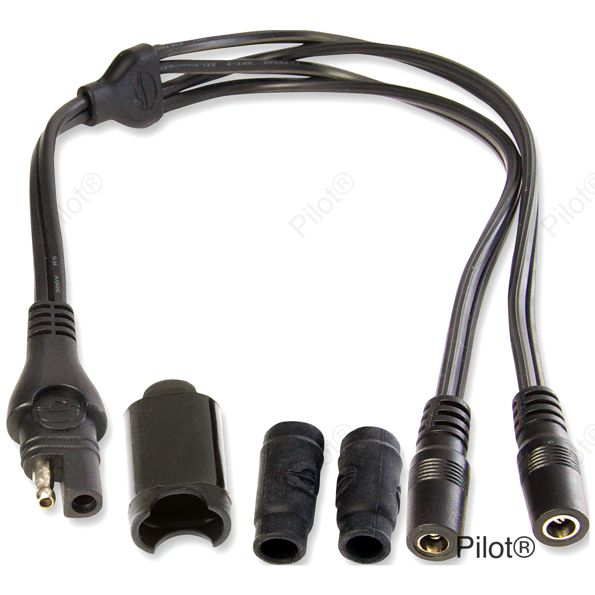 Y-splitter - SAE to DC 2.5 mm