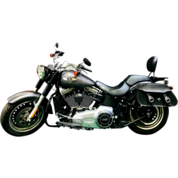 Oil Cooler Kit - Side Mount - Gloss Black - Softail thumbnail-1