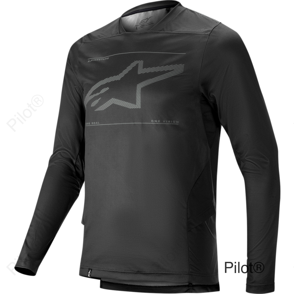 Drop 6.0 Jersey - Long-Sleeve - Black - 2XL