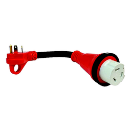 Valterra Dogbone Style Mighty Cord Detachable 12" RV Adapter Cord with Handle thumbnail-1