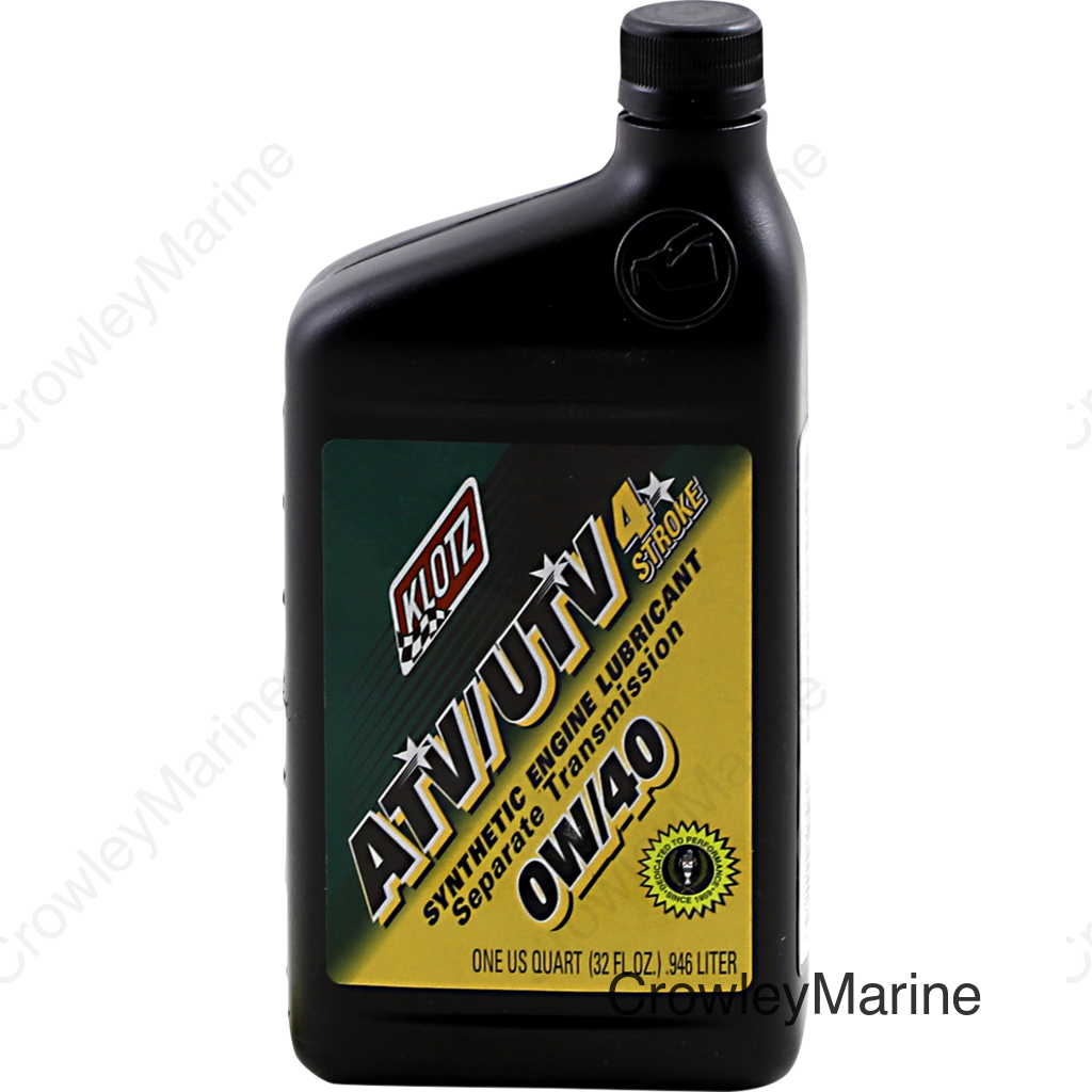 ATV Synthetic 4T Engine Oil - 0W-40 - 1 U.S. quart