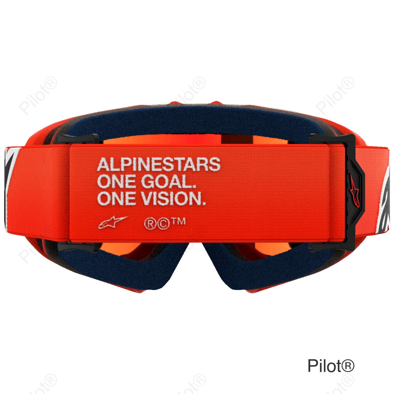 Youth Vision Goggle - Corp - Orange - Red Mirror