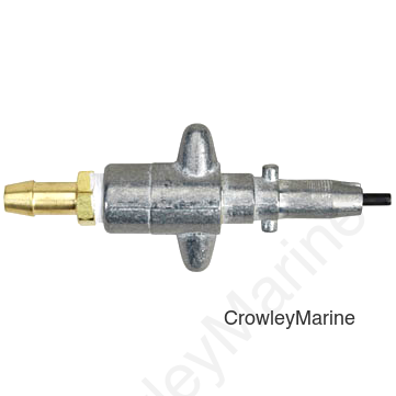 3/8" Barb Male Hose-to-Tank, Cast Aluminum