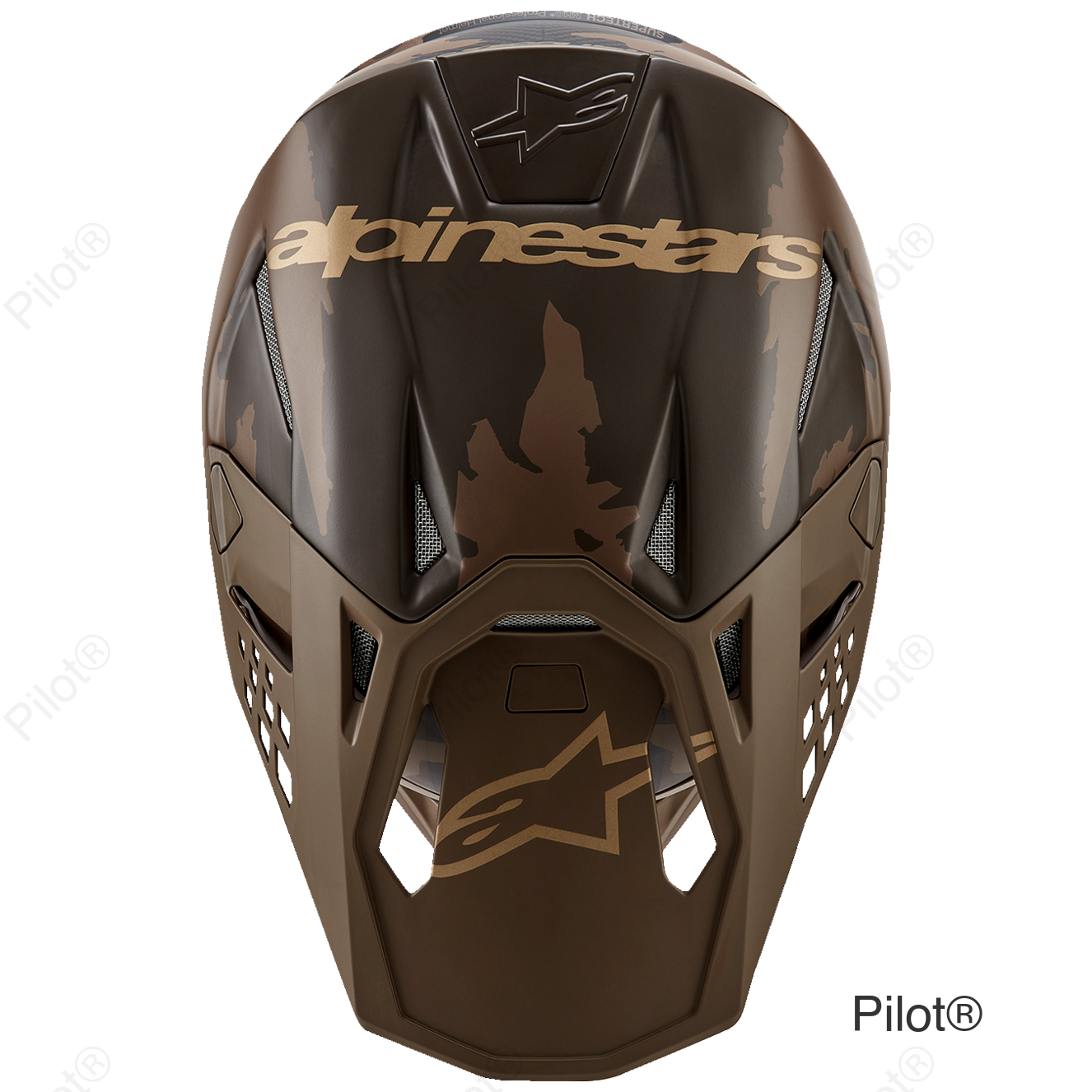 Supertech M10 Helmet - Squad - MIPS® - Dark Brown/Gold - Small