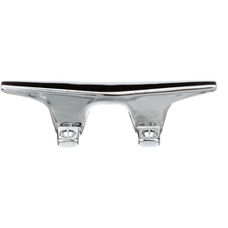 Seachoice Stainless Steel Hollow Base 4-1/2 in. Boat Dock and Anchor Line Cleat thumbnail-1