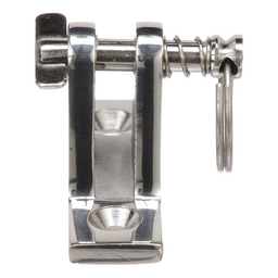Seachoice Deck Hinge for Bimini Top, Removable Spring Loaded Pin, Stainess Steel thumbnail-1