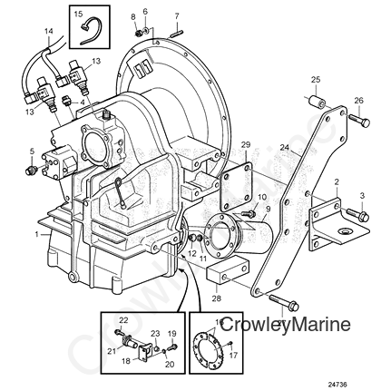 Housing(V2) - Volvo Penta (21090088)