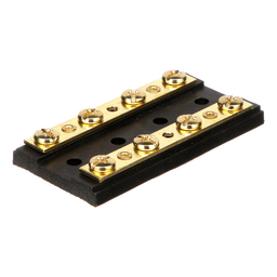 Seachoice Terminal Block, 4-Gang, Plastic Base with Brass Hardware thumbnail-3