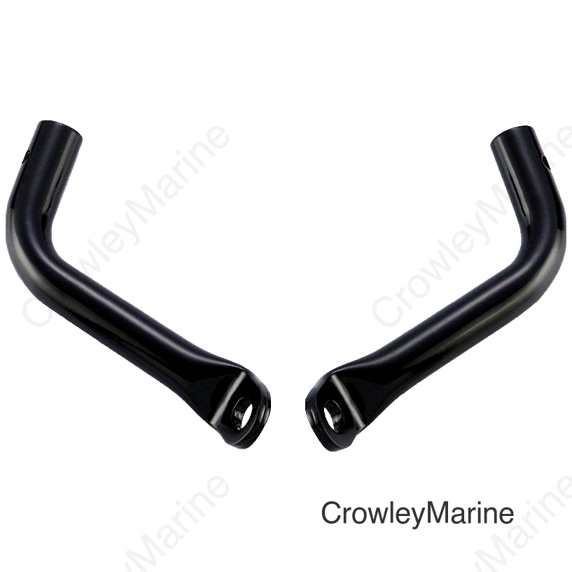 S/BAG S17PORT BRACKETS BLK SHORT