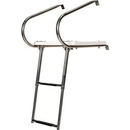 Seachoice Universal Swim Platform With Under Mount Telescoping Ladder thumbnail-3