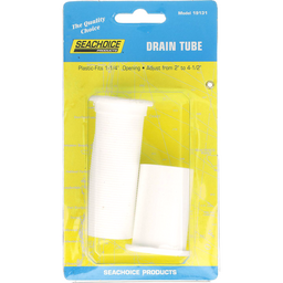 Seachoice Adjustable Splashwell Drain Tube, Fits 1-1/4 in. Opening, White Plastic thumbnail-6