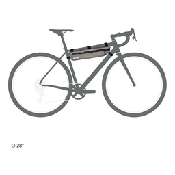 Ortlieb Bike Packing Toptube Frame Pack - 4 Liter Dark Sand