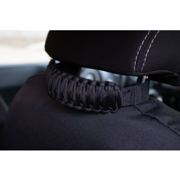 Fishbone Offroad Head Rest Paracord Grab Handles - Black thumbnail-1
