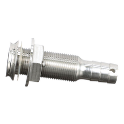 Seachoice Mega-Flow Dripless Thru Hull Fitting, 316 Stainless Steel, Fits 5/8 in. Hose, 1-1/2 in. Max. Hull thumbnail-3