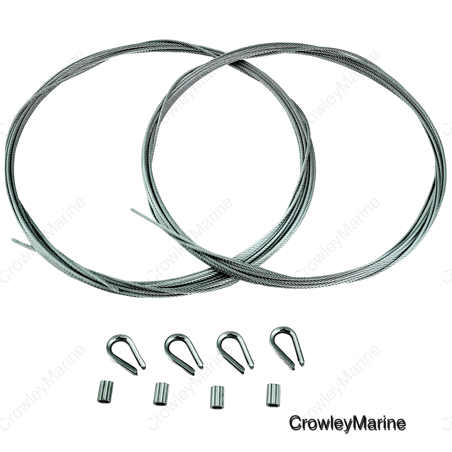 RUDDER CABLE 15' (X2)