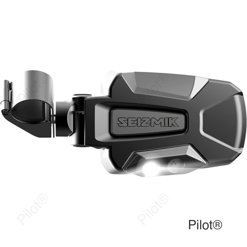 Mirrors - Pursuit Night Vision - Side View - Rectangle - Black - 1-3/4"