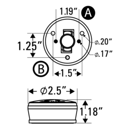 Seachoice LED All-Round Waketower Light, Boat Navigation thumbnail-4