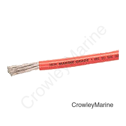 Ancor 112010 Marine Grade™ Tinned Copper Battery Cable, #6 AWG, 100', Black