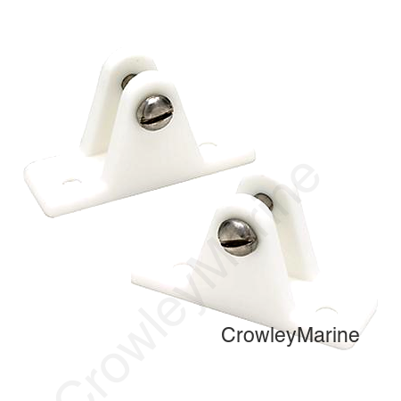 Deck Hinge - White