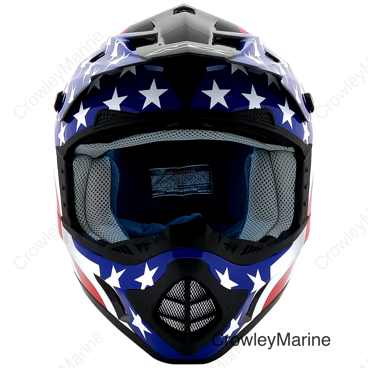 FX-17 Helmet - Flag - Black - 3XL