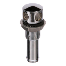 Seachoice Thru Hull Fuel Tank Vent, Chrome-Plated Brass, 5/8 in. thumbnail-0