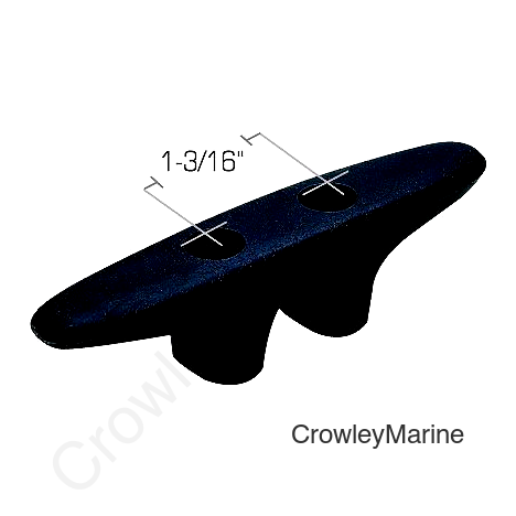 Nylon Cleat-4 1/2 Black(Bulk)