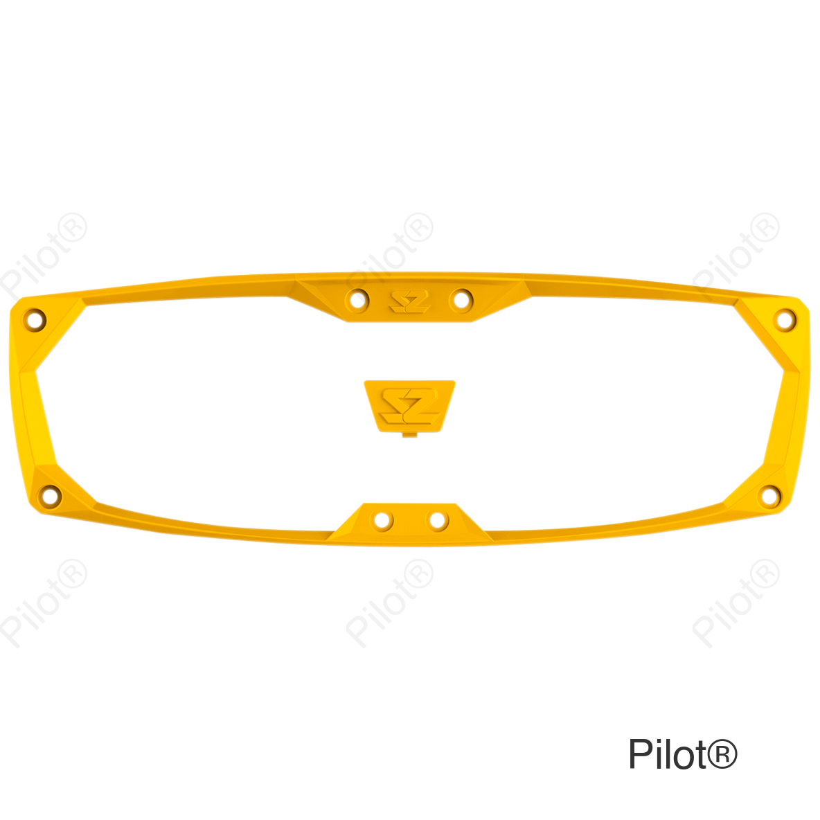 Bezel - Halo R/Mirror - Yellow - Kit