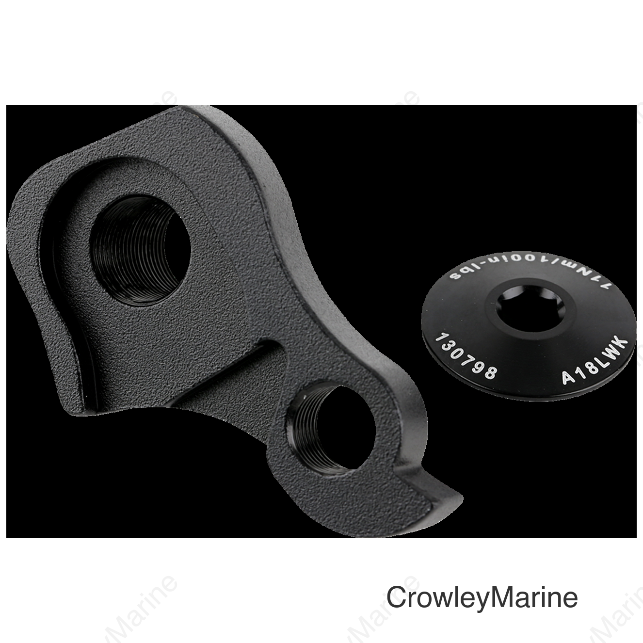 Derailleur Hanger Kit - Black Cap