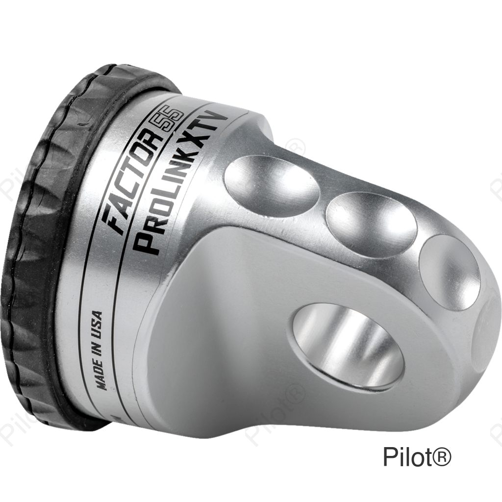 ProLink XTV Winch Shackle Mount - Silver
