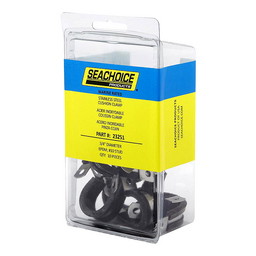 Seachoice Stainless Steel Cable Clamps, 3/4 In., EPDM thumbnail-3